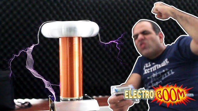 Klasse-E Audio Teslaspule, musikalisch, Musical Tesla Coil SSTC Bausatz, kit