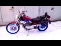 Подсветка мотоцикла YAMAHA XV250 VIRAGO своими руками