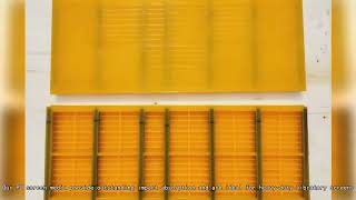 polyurethane modular screen media exporter