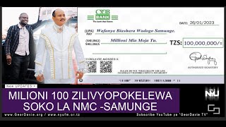 SHILINGI MILIONI 100 ZAPOKELEWA KWA SHANGWE  NMC - SAMUNGE ARUSHA -  GeorDavie TV