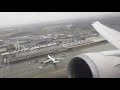 United 767-400 Take Off Brussels Airport
