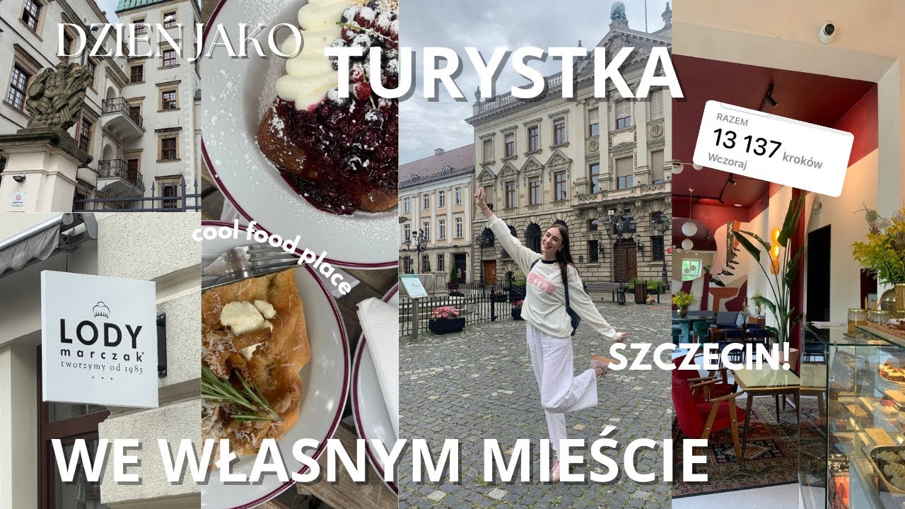 CAŁY DZIEŃ JAKO TURYSTYKA W SZCZECINIE! •cool places alert• ✨