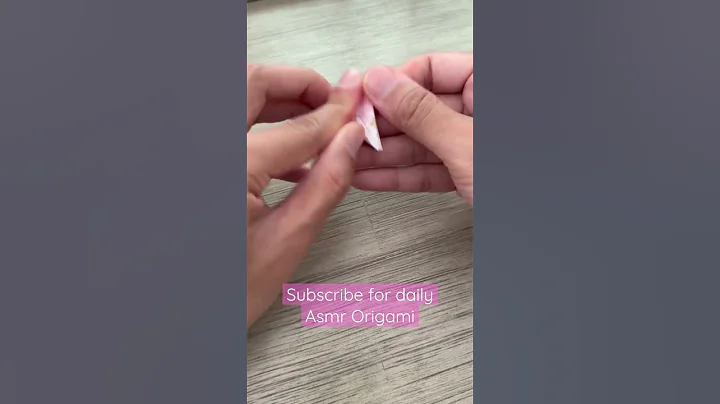 Asmr Origami Sakura Paper Crane