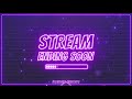 PURPLE NEON STREAM OVERLAYS PACK