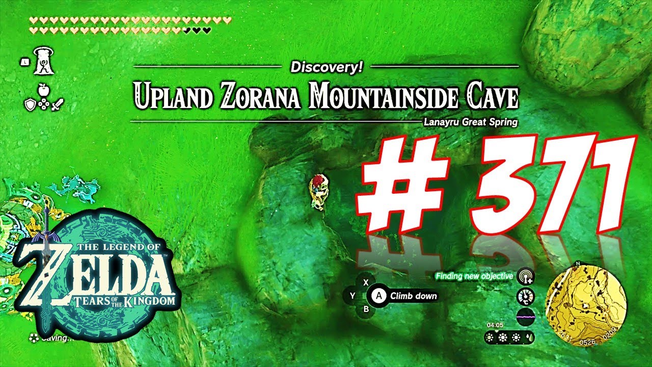 Upland Zorana Mountainside Cave The Legend Of Zelda Tears of the ...