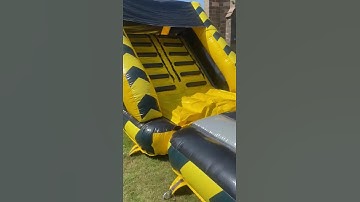 60ft Inflatable Obstacle Course@ArniesCastles#inflatableobstaclecourse #fun #race #bounce #party