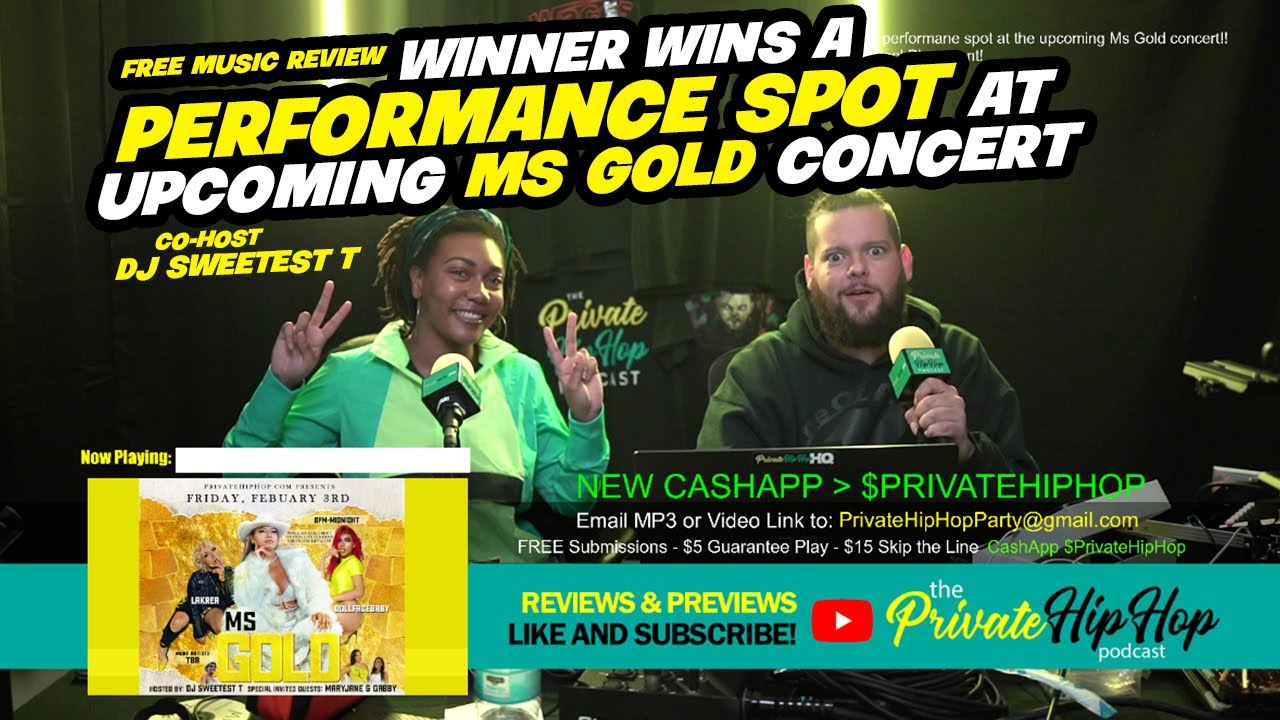 “Reviews & Previews” #85 - Private Hip-Hop Live Stream - w ...