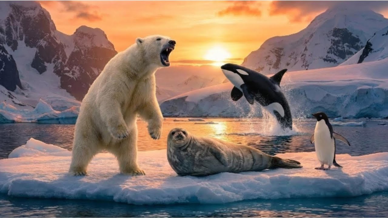 Arctic Wildlife: The Battle for Survival in the Frozen World