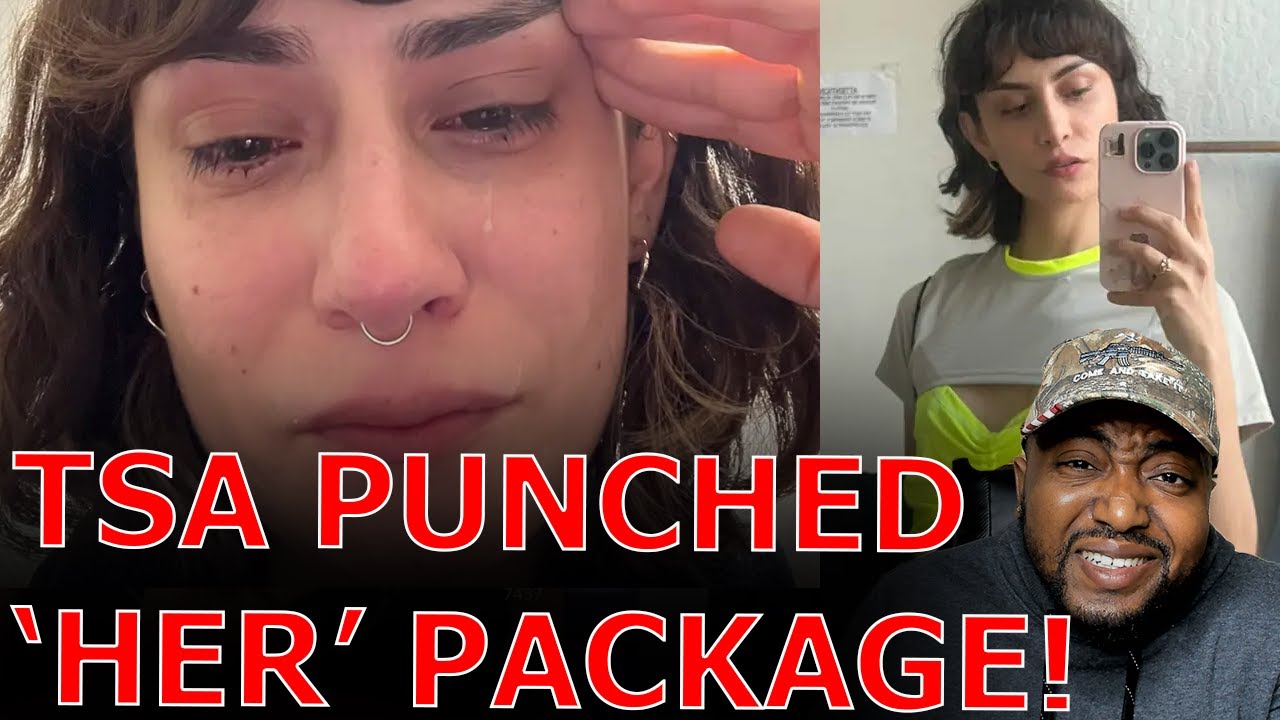 Transgender Woman Breaks Down In Tears After TSA Agent Punches Her Male Genitalia At Security Check!