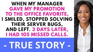 Details Manager Gave My Promotion to Office Favorite—I Quit & Stopped Fixing the System...Hackmatack Revenge News