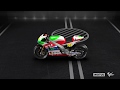 How does a MotoGP rider keep his balance on the bike?