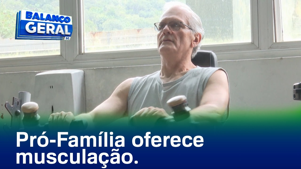 Saúde para os idosos: Pró-Família agora conta com musculação na Vila Esportiva