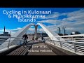 Cycling in Kulosaari & Mustikkamaa Islands, June 2020, Finland, Helsinki [4K]