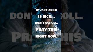 A Prayer for My Sick Daughter… God, Please Heal Her 💔🙏 (Powerful &amp; Emotional)#shorts