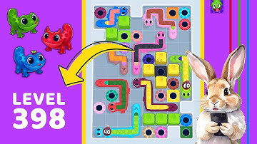 Gecko Out Level 398 Solution Walkthrough