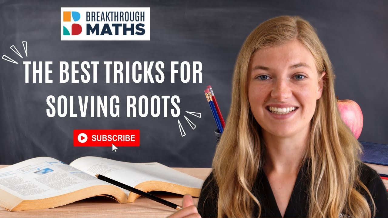 The best tricks for solving roots - YouTube