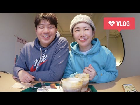 [브이로그] 부부일상 / 우리 사랑 이대로~ 남편과 <strong>속초</strong> 여행 / 겨울 <strong>낚시</strong>... 왜 시작 했을까? / 짧고 굵게 카페 맛집투어 / 결혼7년차 연상연하 커플 / VLOG