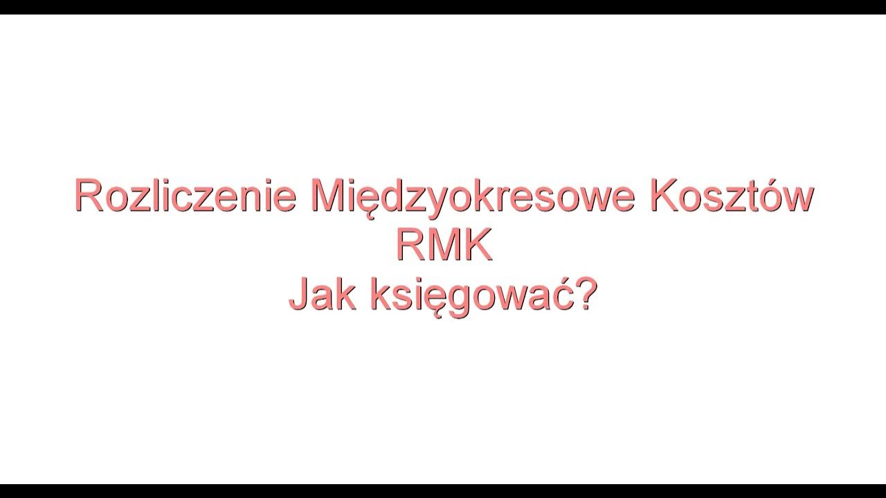 Ready go to ... https://www.youtube.com/watch?v=OgBUpKXKi7Mu0026lc=Ugx_zDIzK5dZQsFZyDh4AaABAg [ #Excel tylko dla #KsiÄgowych Rozliczenie MiÄdzyokresowe KosztÃ³w #RMK jak ksiÄgowaÄ?]