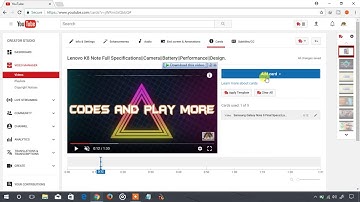 How to Add Cards/Poll on Your YouTube Videos.!! - Codes And Play More.