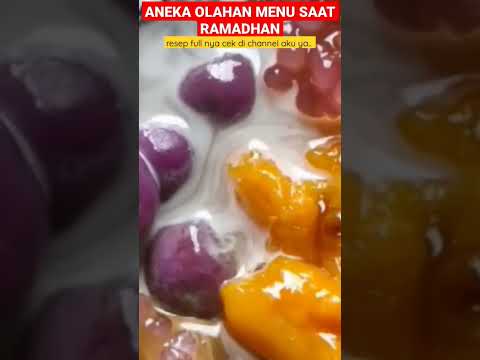 Bahan Makanan ANEKA OLAHAN RESEP SAAT RAMADHAN | MENU