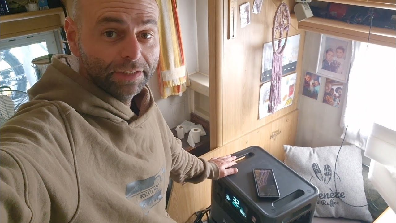 Elle accepte 3000W d'entrée ! AFERIY AF-P280 #vanlife 