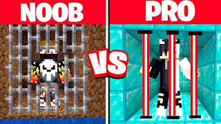 NOOB vs PRO: PRISON BREAK BUILD CHALLENGE...@DashEmpireOG