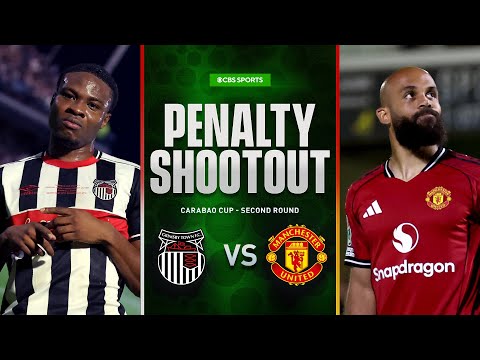 RELIVE Manchester United's DRAMATIC penalty shootout against Grimsby Town | Full Penalty Shootout 🤯