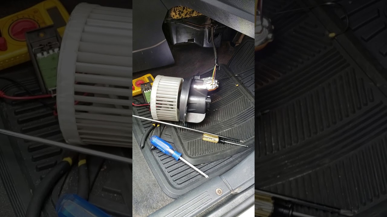 2015 ford transit connect blower motor replacement