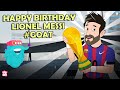 The journey of lionel messi  story of leo messi  the goat of football  the dr binocs show