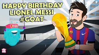 The Journey of Lionel Messi | Story of Leo Messi | The GOAT of Football | The Dr Binocs Show screenshot 1
