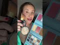 Easy &amp; fast makeup with the Laura Geller RSVP Yes! Full Face Kit Makeup Palette that includes powder