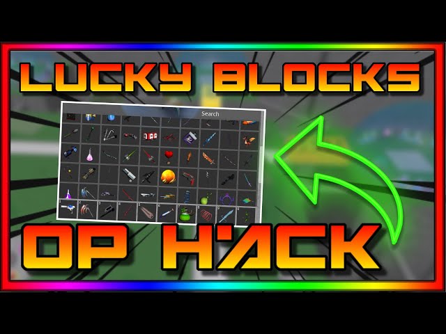 LUCKY BLOCKS Battlegrounds Script  Roblox Op Cheat - Unlock All Blocks  2023 