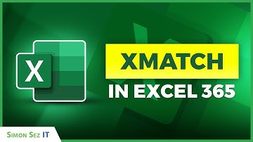 How to use XMATCH in Excel 365