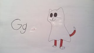 Cat Baton Letter G