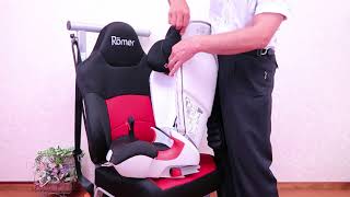 KIDFIX2XP シートカバー脱着編・Removing and attaching the seat cover (Baby-Pro)