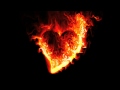 Heart on fire