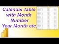 How to Create Calendar Table using DAX in PowerBI | MI Tutorials