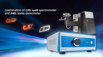 CAS140D Spectroradiometer & AMS Goniometer: Spectral Measurement of Automotive Lighting