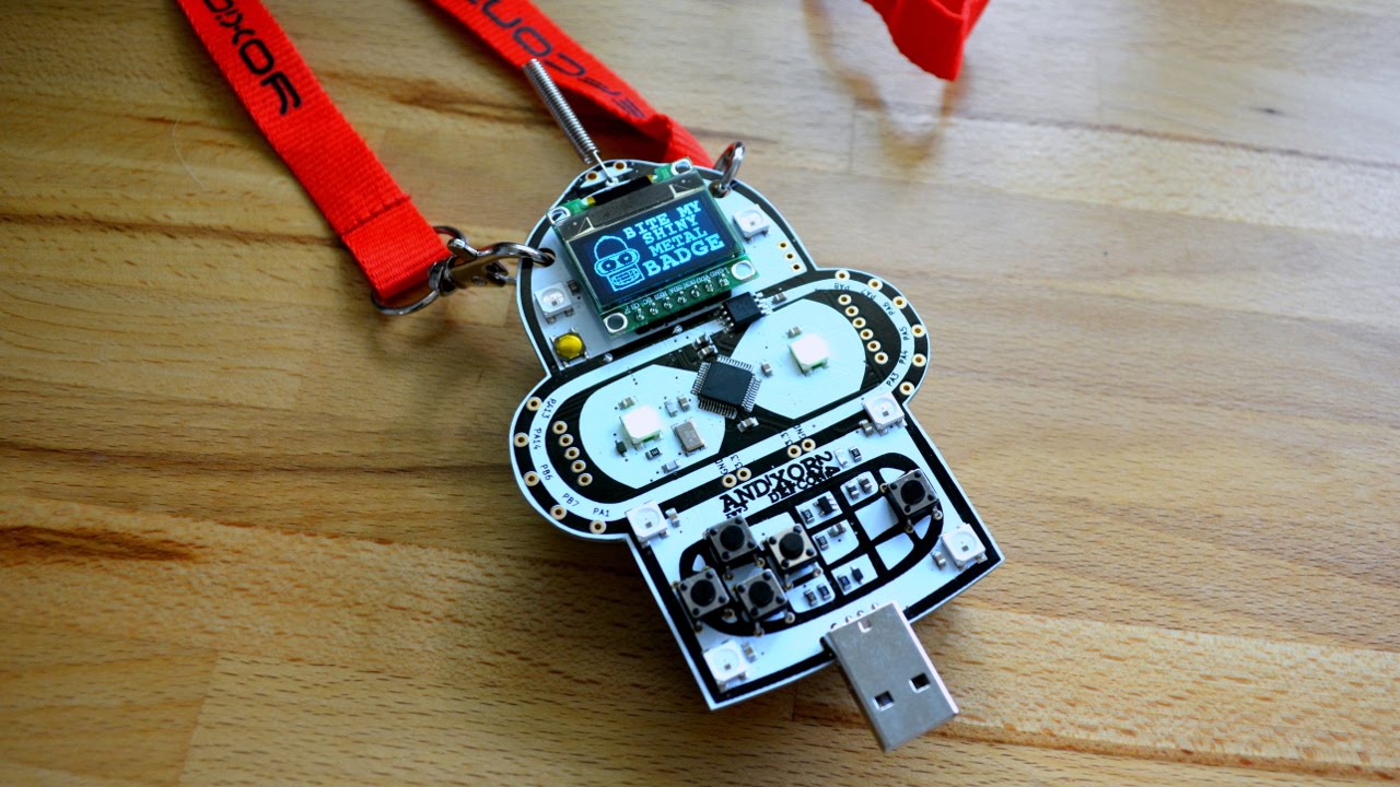 Sneak Peek at the AND!XOR Unofficial DEF CON Badge