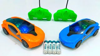 Rechargeable Rc Car's Unboxing Also Testing | Remote Car | Rc Car | 3D Lights Rc Car | caar toy