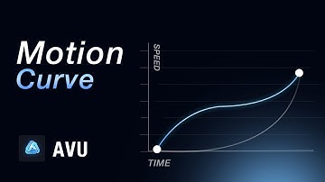 AVU app - basic tutorial(part three) | Motion curve
