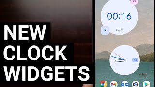 Google Clock App Receives New Stopwatch Widget & Updated Styles for Android 12 screenshot 3