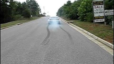 1989 Firebird Formula 350 BURNOUT!