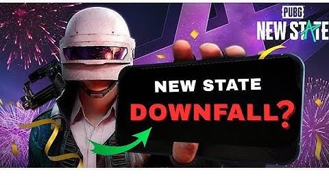 Wh pubg new state are downfall?