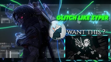 Glitch transition like Zyper/neptun After effect TUTORIAL