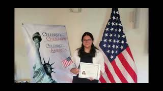 Pitt Student Becomes U.S. Citizen Package - Maggie McLeod