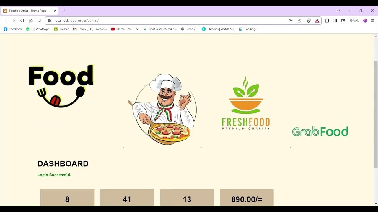 Welcome to the demo of my Food Ordering Website! using HTML,CSS,PHP and ...
