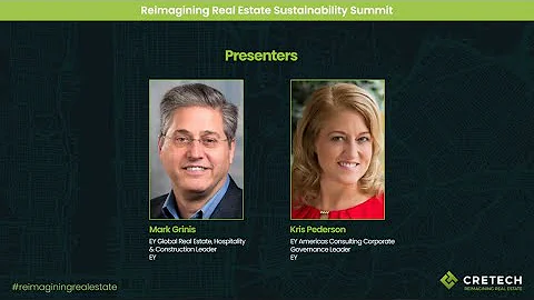 Kris Pederson, EY. Sustainability in Real Estate a...