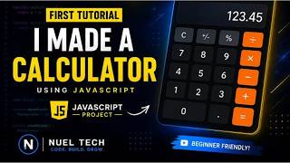 How to Build a Calculator Using HTML, CSS & JavaScript | Beginner Tutorial
