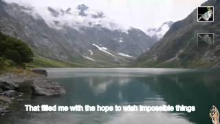 To Wish Impossible things with lyrics